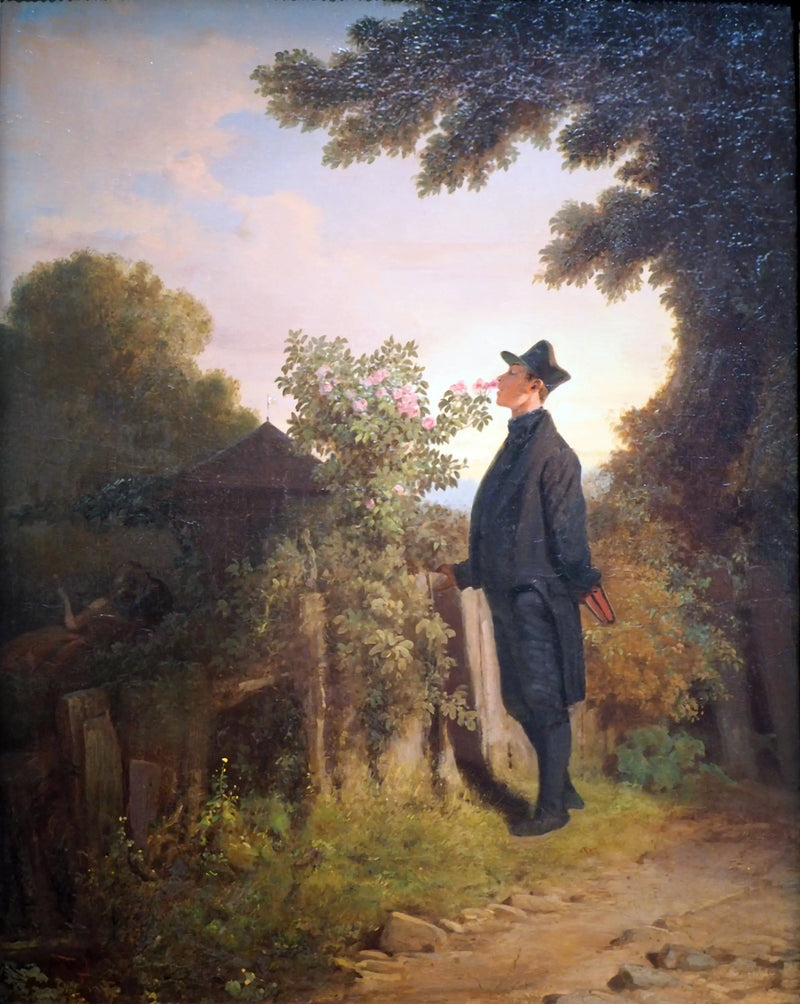 Ruusujen rakastaja - Carl Spitzweg