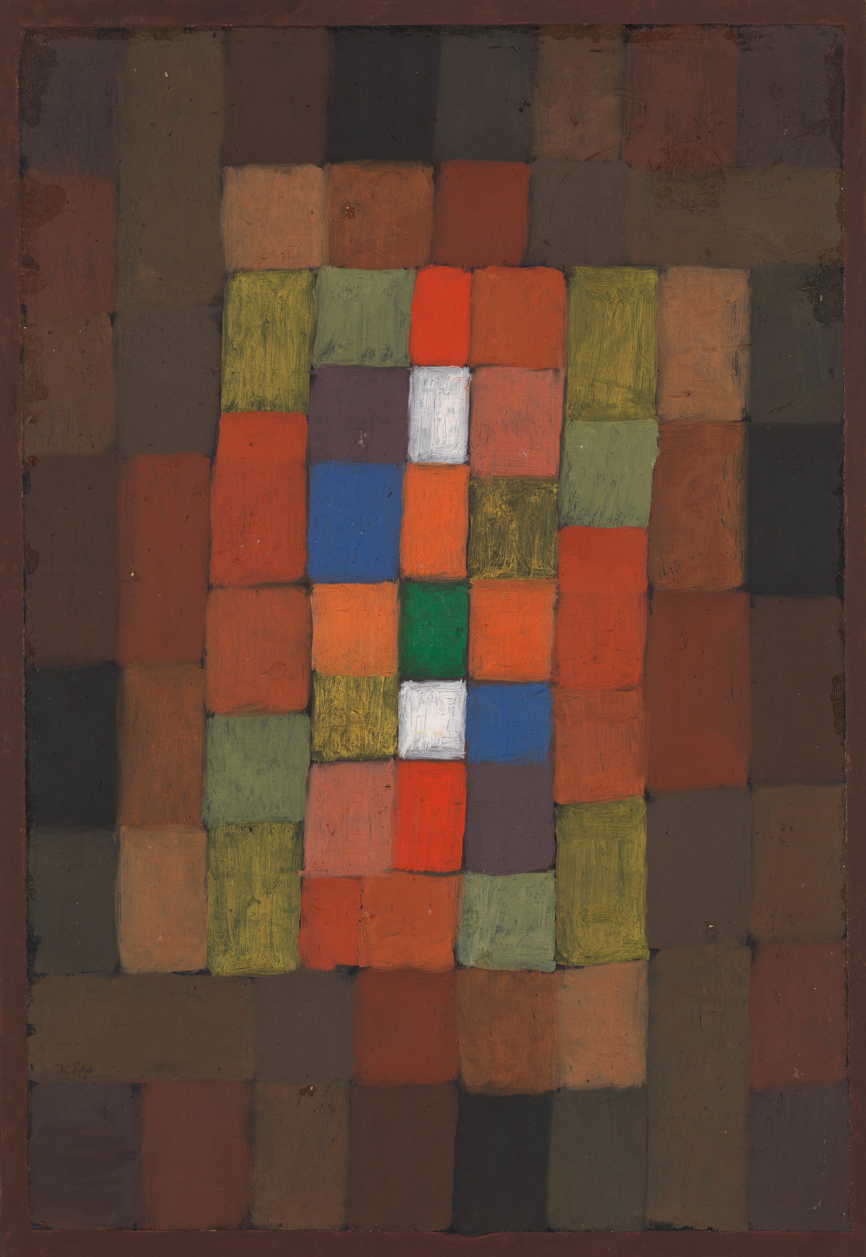 Staattinen-dynaaminen väriasteikko - Paul Klee
