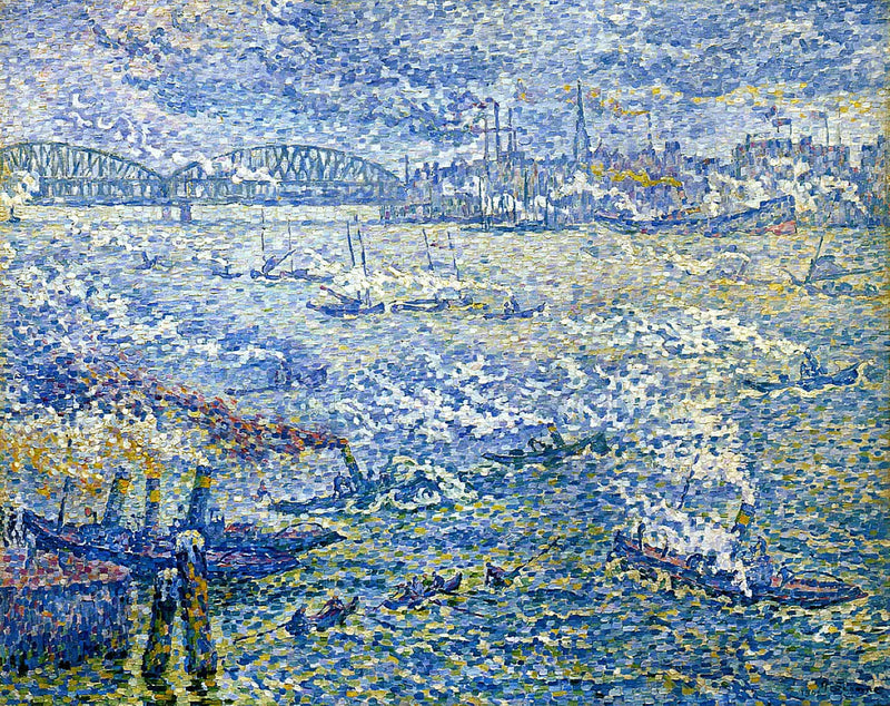 Rotterdam - Höyrylaivat - Paul Signac