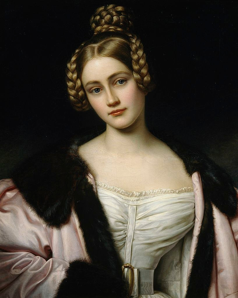 Caroline von Holnstein de Fronberg - Joseph Karl Stieler