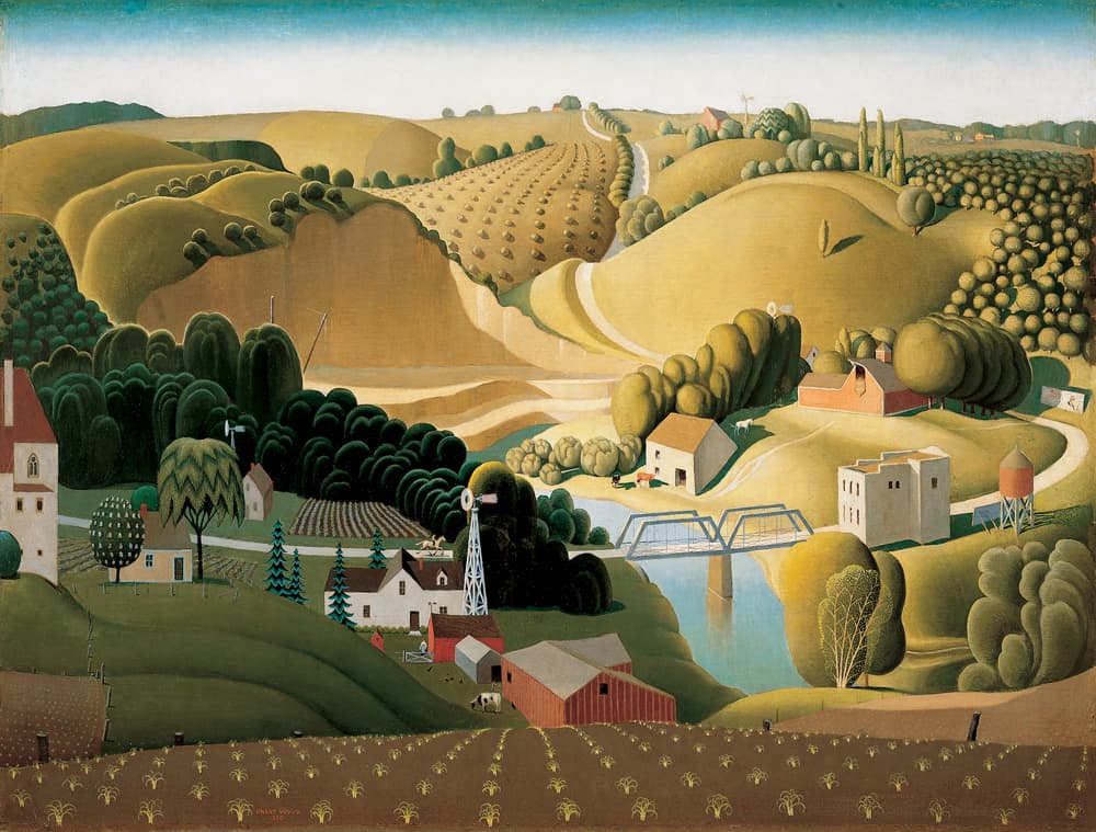 Stone City, Iowa - Grant Wood