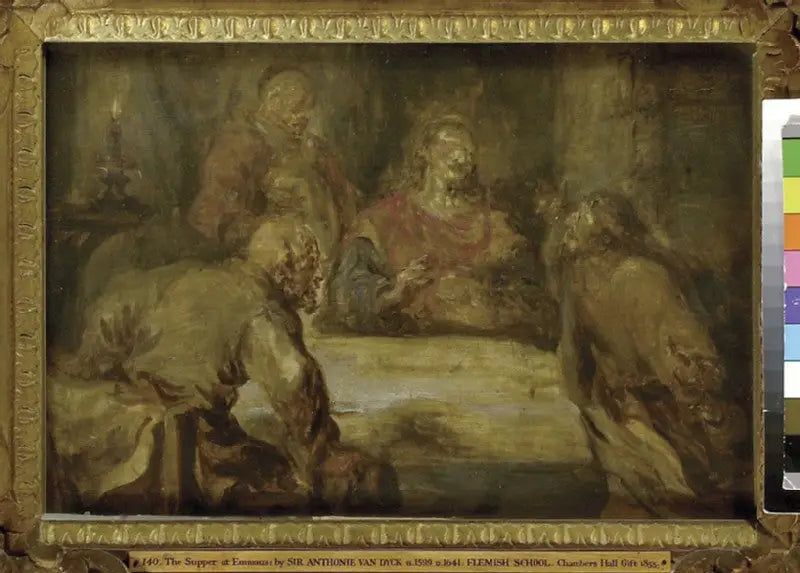 Emmauksen illallinen - Antoine van Dyck
