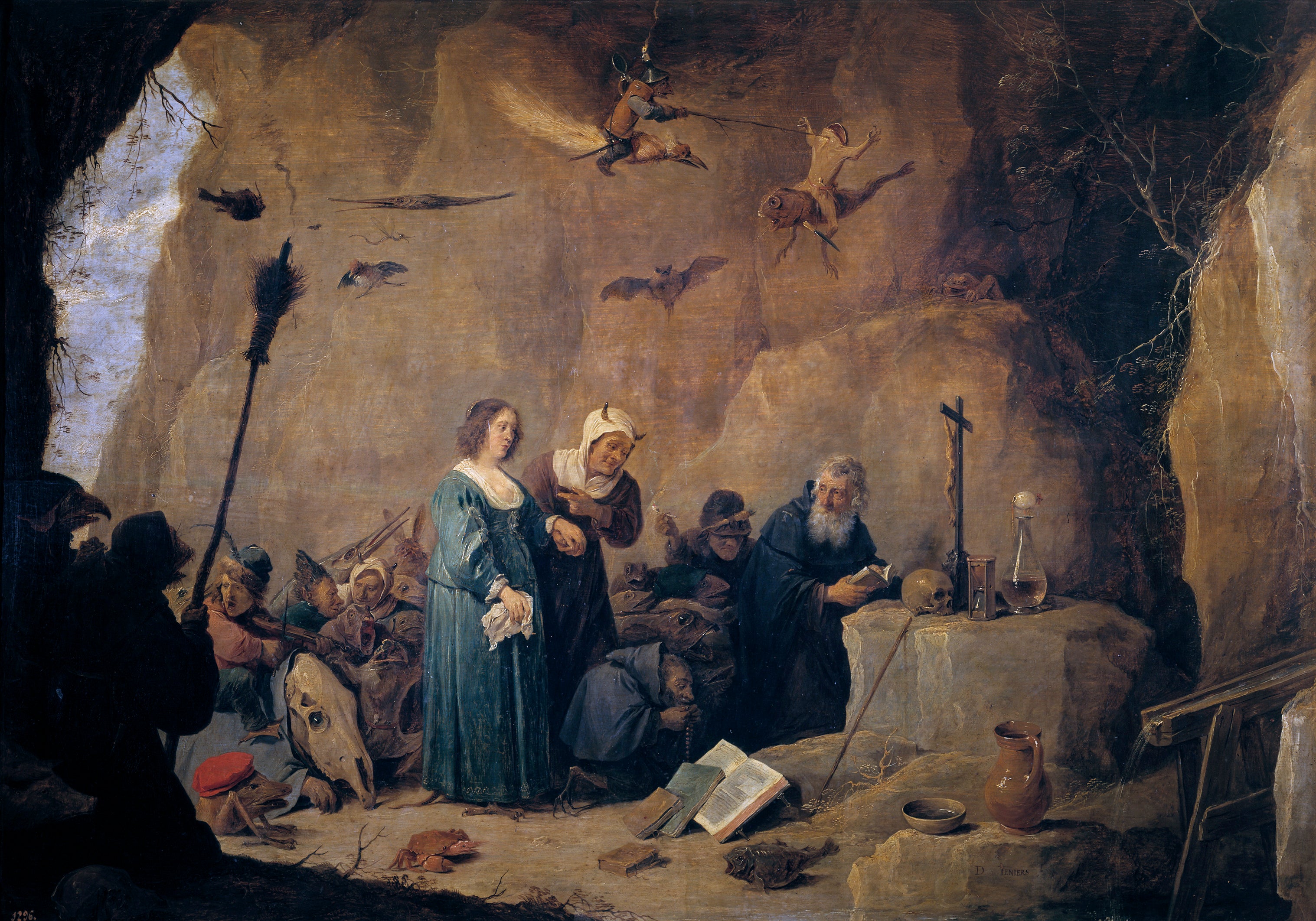 Les Tentations de Saint Antoine Abbé - David Teniers le Jeune