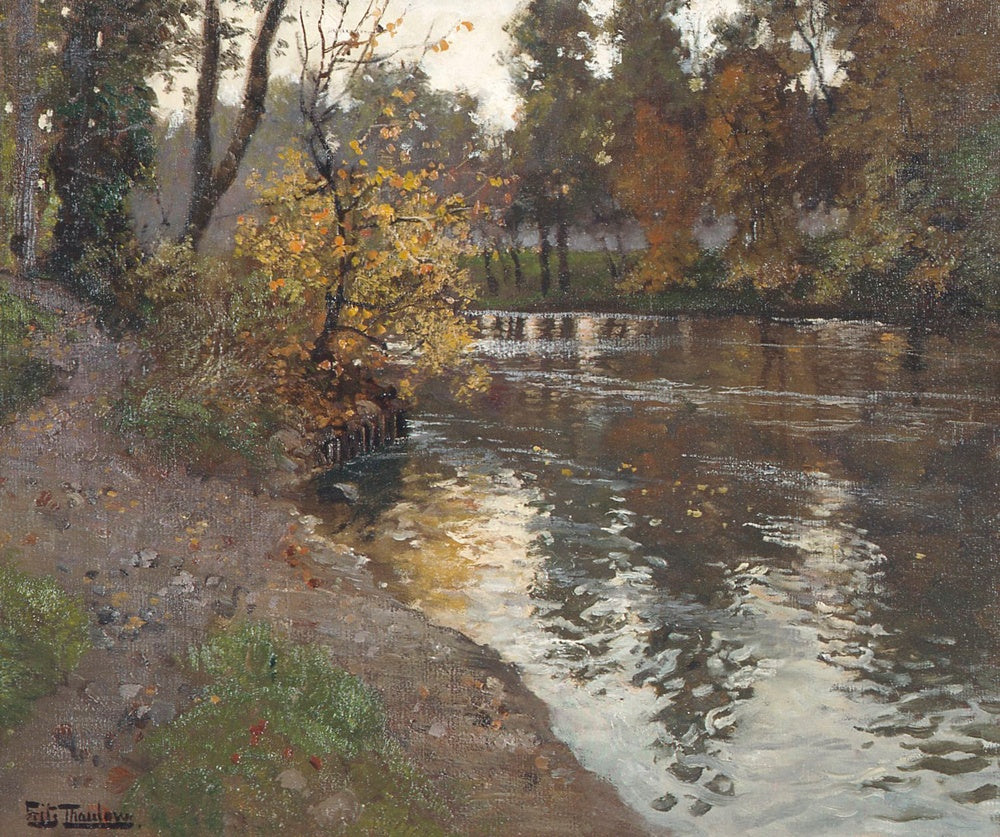 Maisema - Frits Thaulow