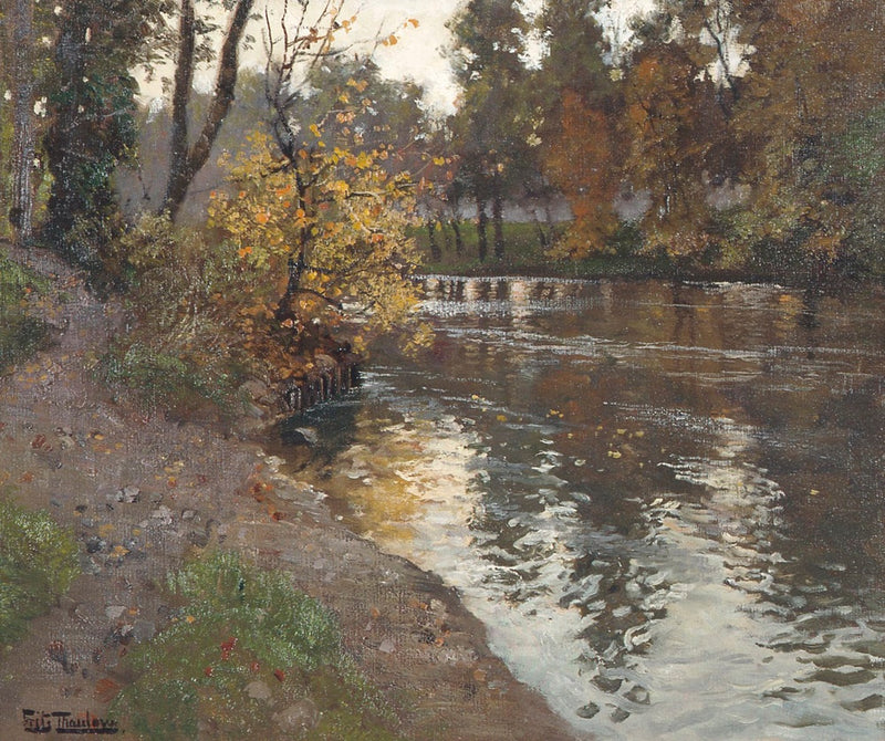 Maisema - Frits Thaulow