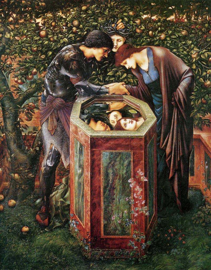 Kuolettava pää - Edward Burne-Jones