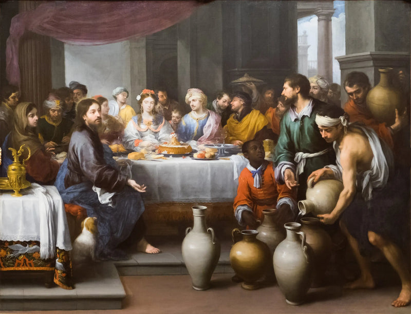 Kaanan häät - Bartolomé Esteban Murillo