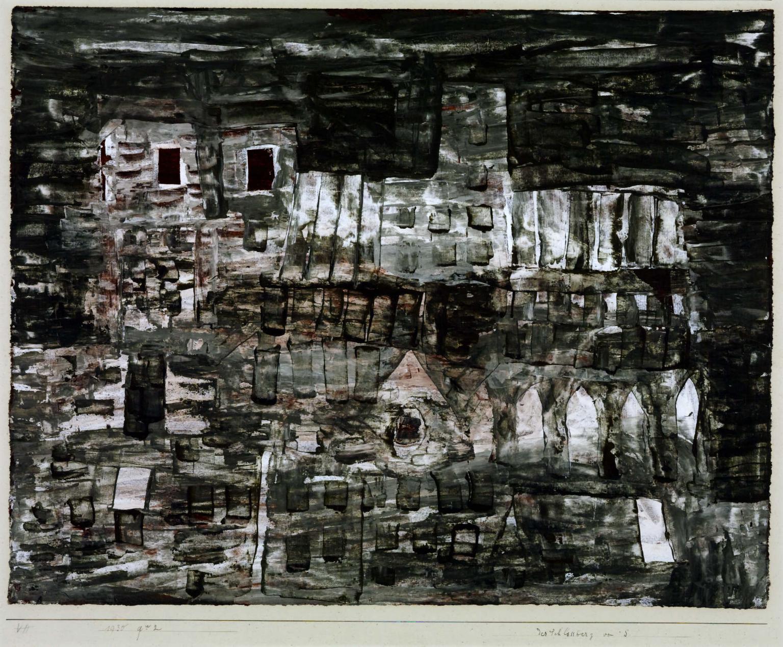 The Castle Mountain of S. — Paul Klee
