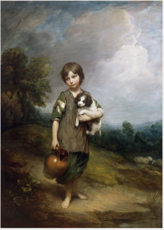 La fille du chalet - Thomas Gainsborough