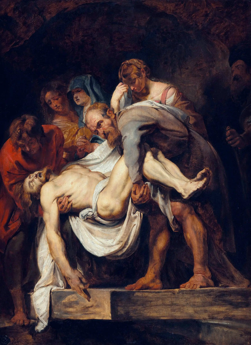 Hautaaminen - Peter Paul Rubens