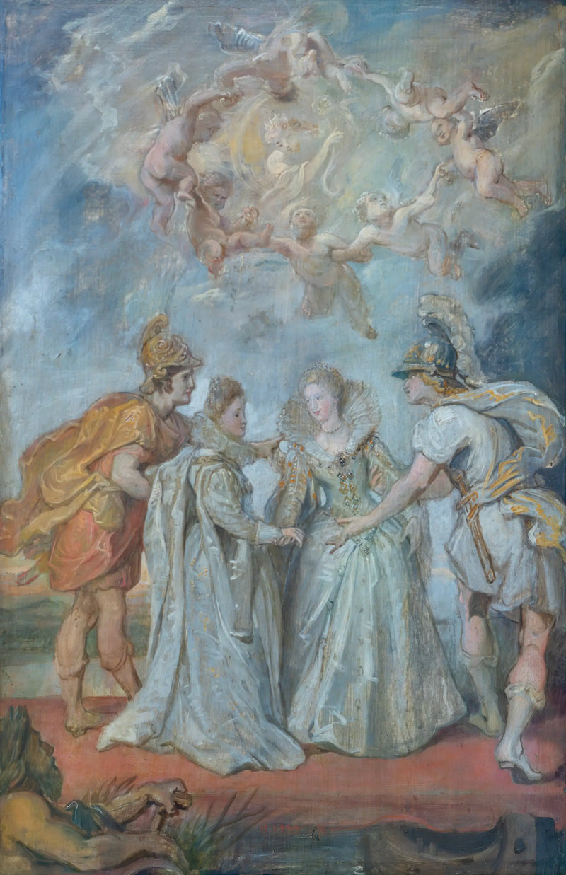 Perheiden prinsessojen vaihto Espanjan ja Ranskan välillä 9. marraskuuta 1615 - Peter Paul Rubens