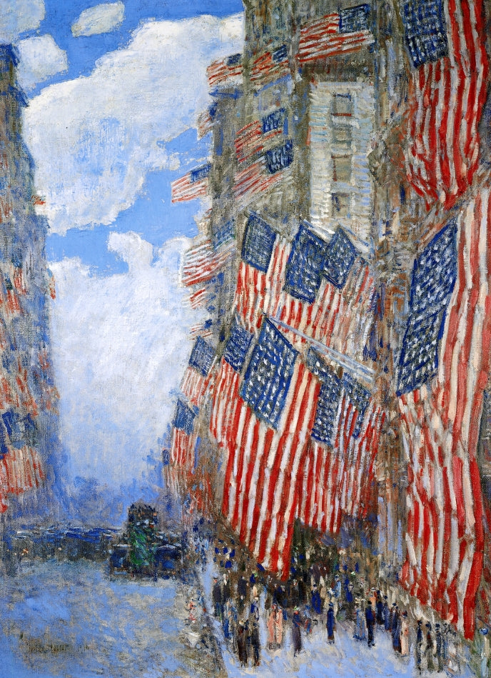 Le 4 juillet 1916 - Childe Hassam