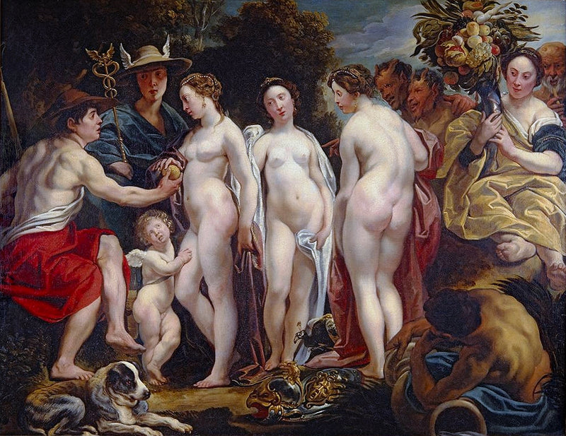 Le Jugement de Paris - Jacob Jordaens1