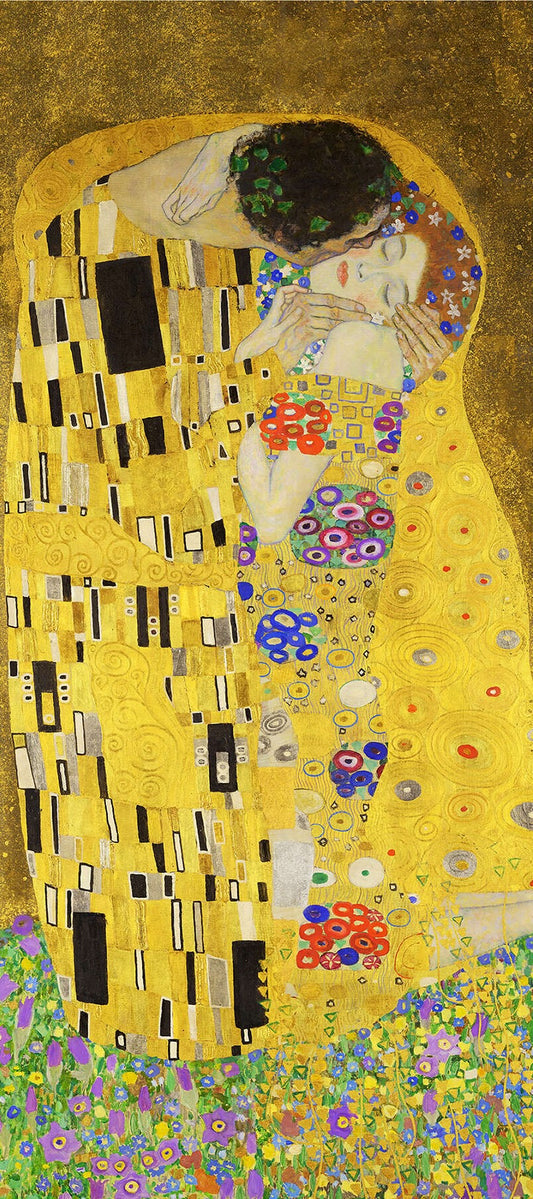 💛 Suudelma (Yksityiskohta II) – Gustav Klimt (1907–1908)