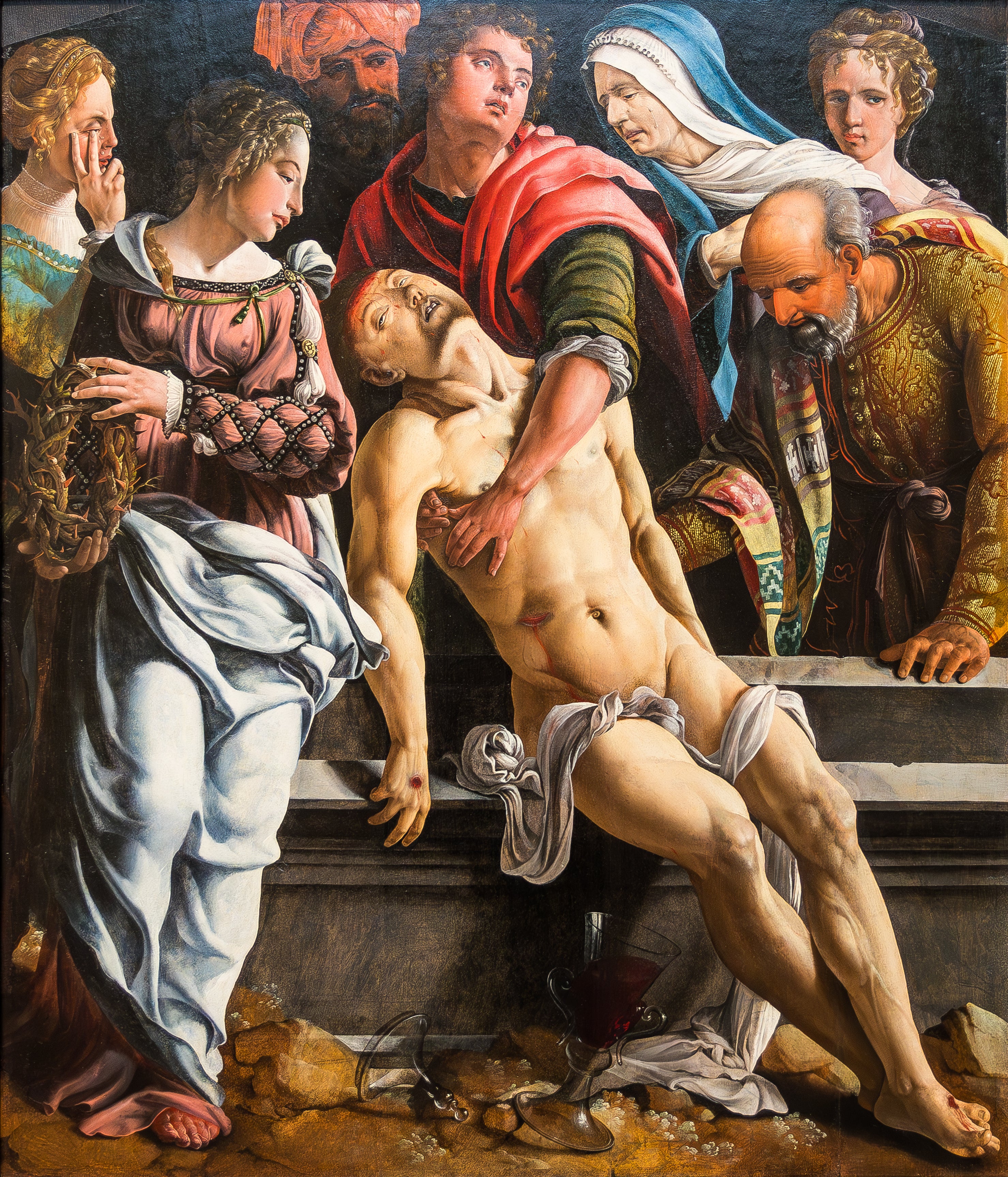 La lamentation - Maarten van Heemskerck