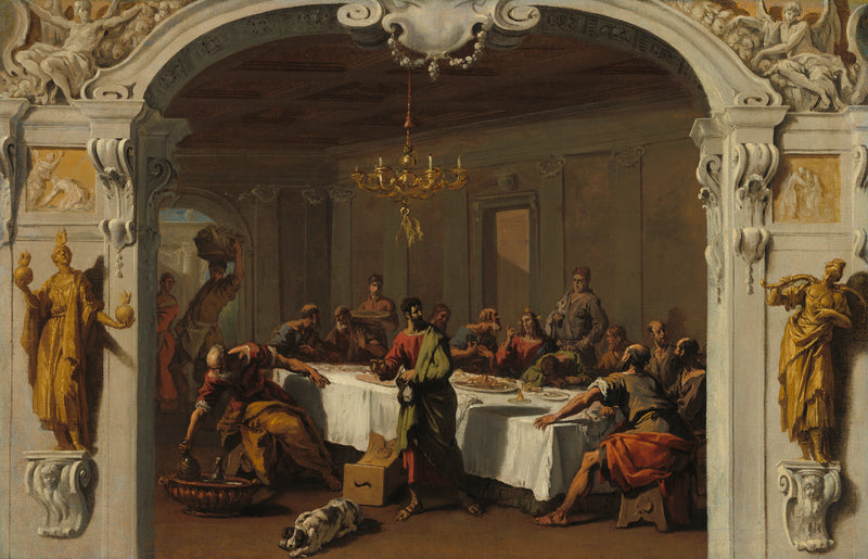 La Last Supper - Sebastiano Ricci
