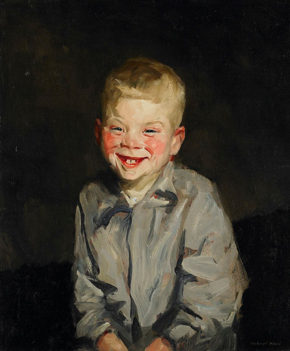 Le garçon qui rit (Jopie van Slouten) - Robert Henri