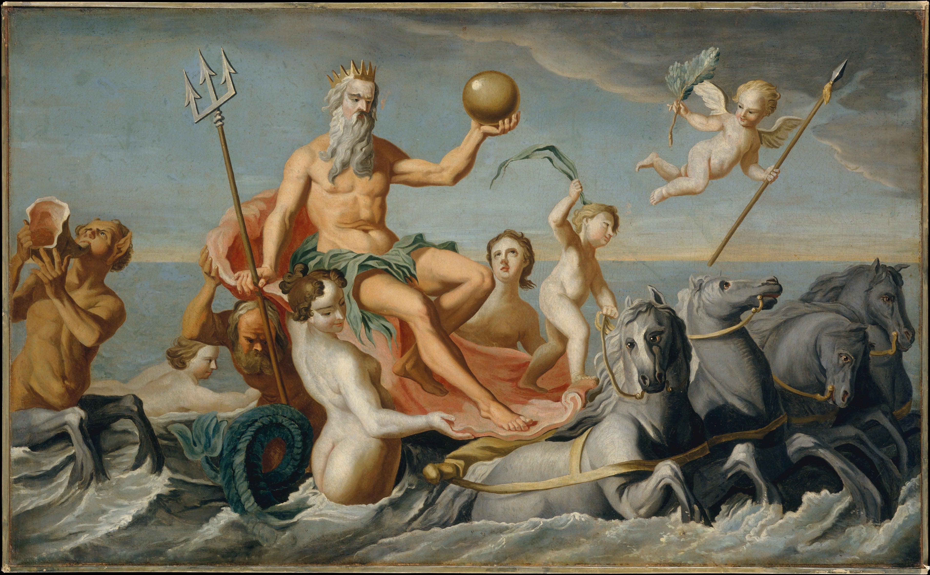 Le retour de Neptune - John Singleton Copley