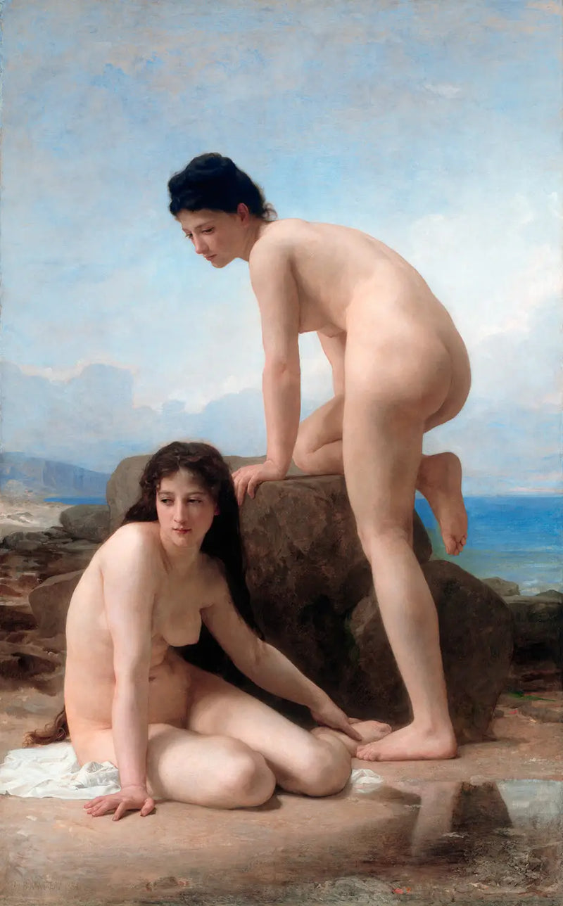 Les Baigneuses - Bouguereau