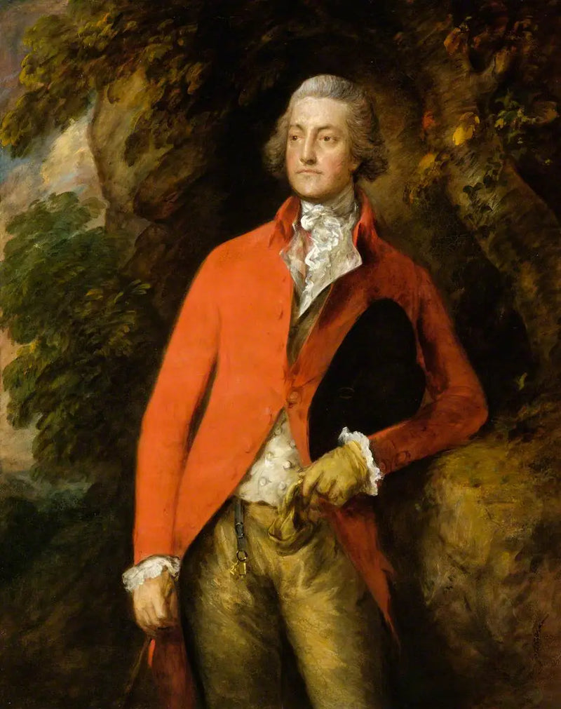 Major William Tennant (kuollut 1803), Needwood Housesta Staffordshiren alueelta - Thomas Gainsborough