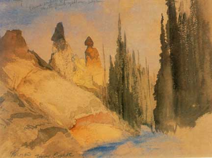 Ruisseau Tower - Thomas Moran