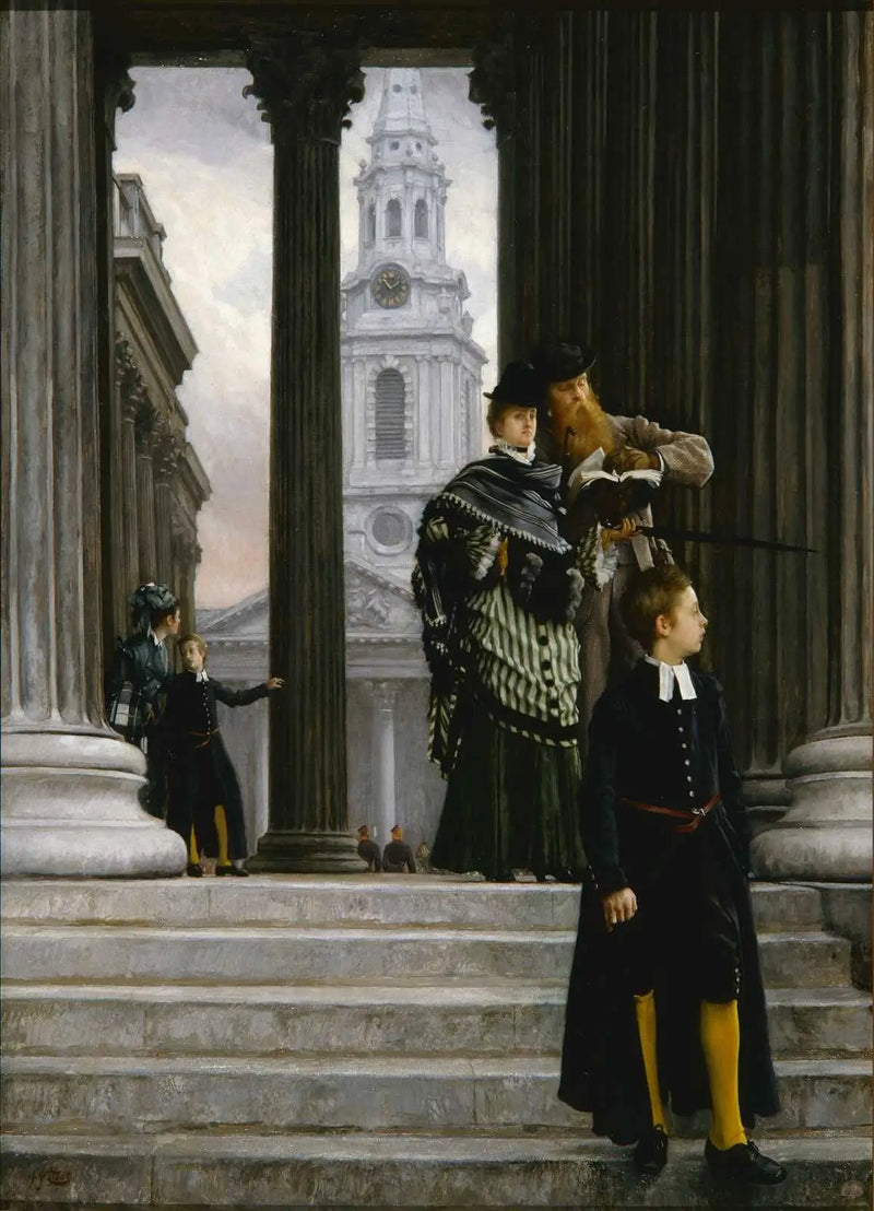 Vierailulla Lontoossa - James Tissot