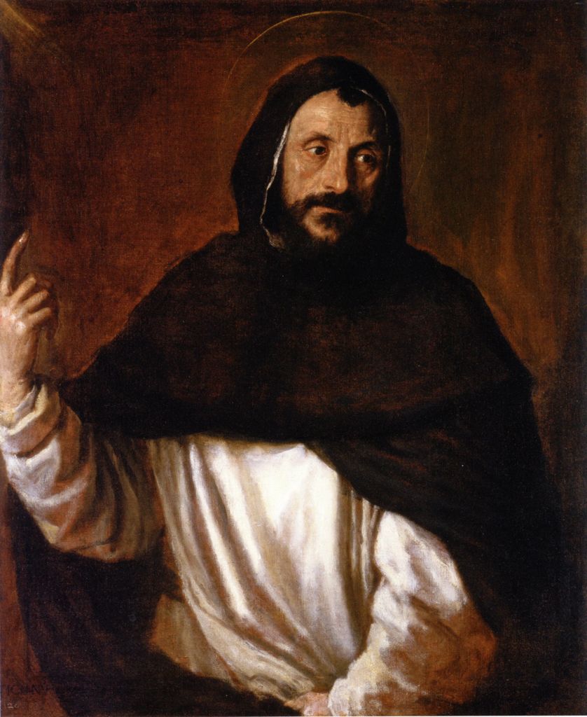 Saint Dominique - Titian