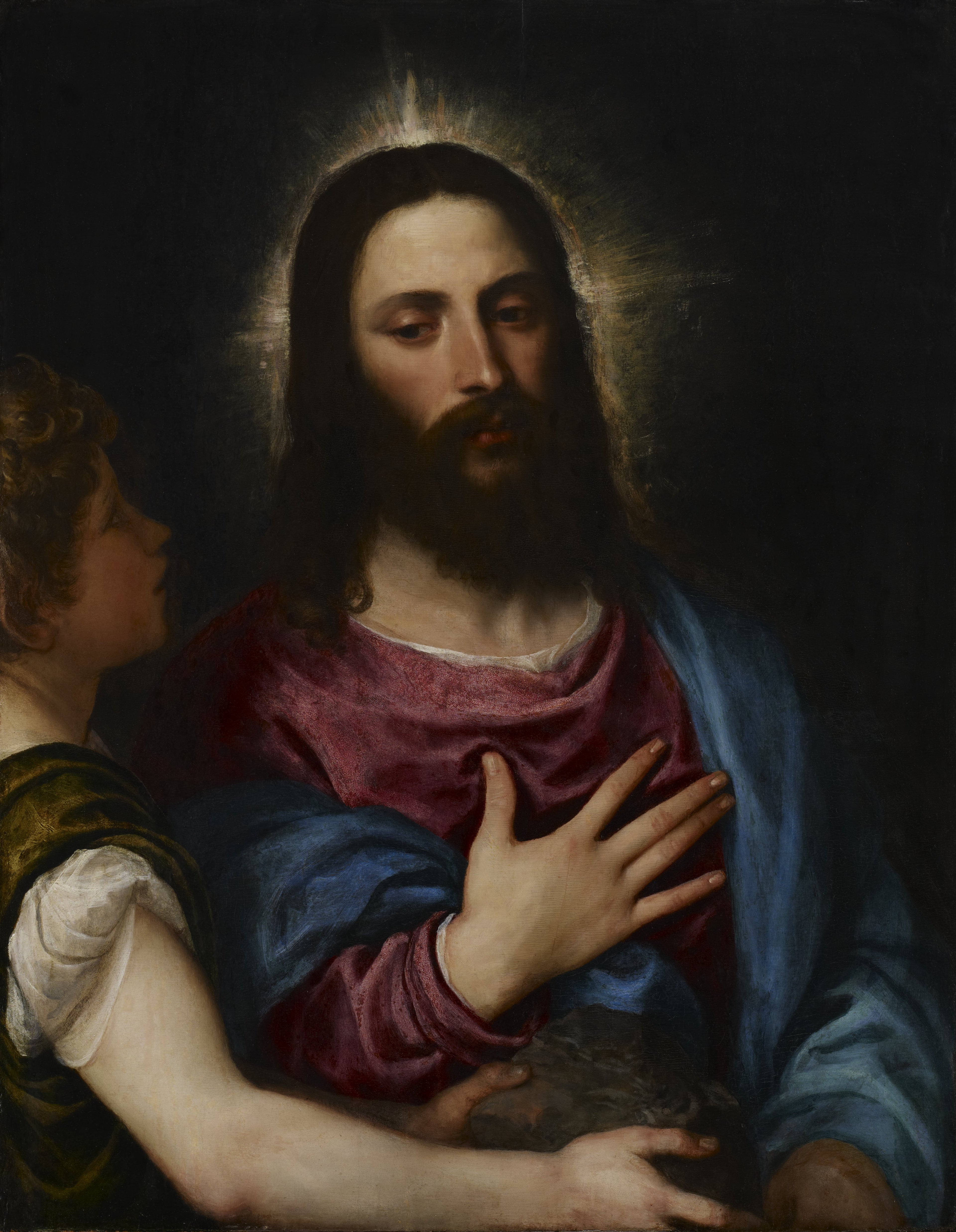 La tentation du Christ - Titian