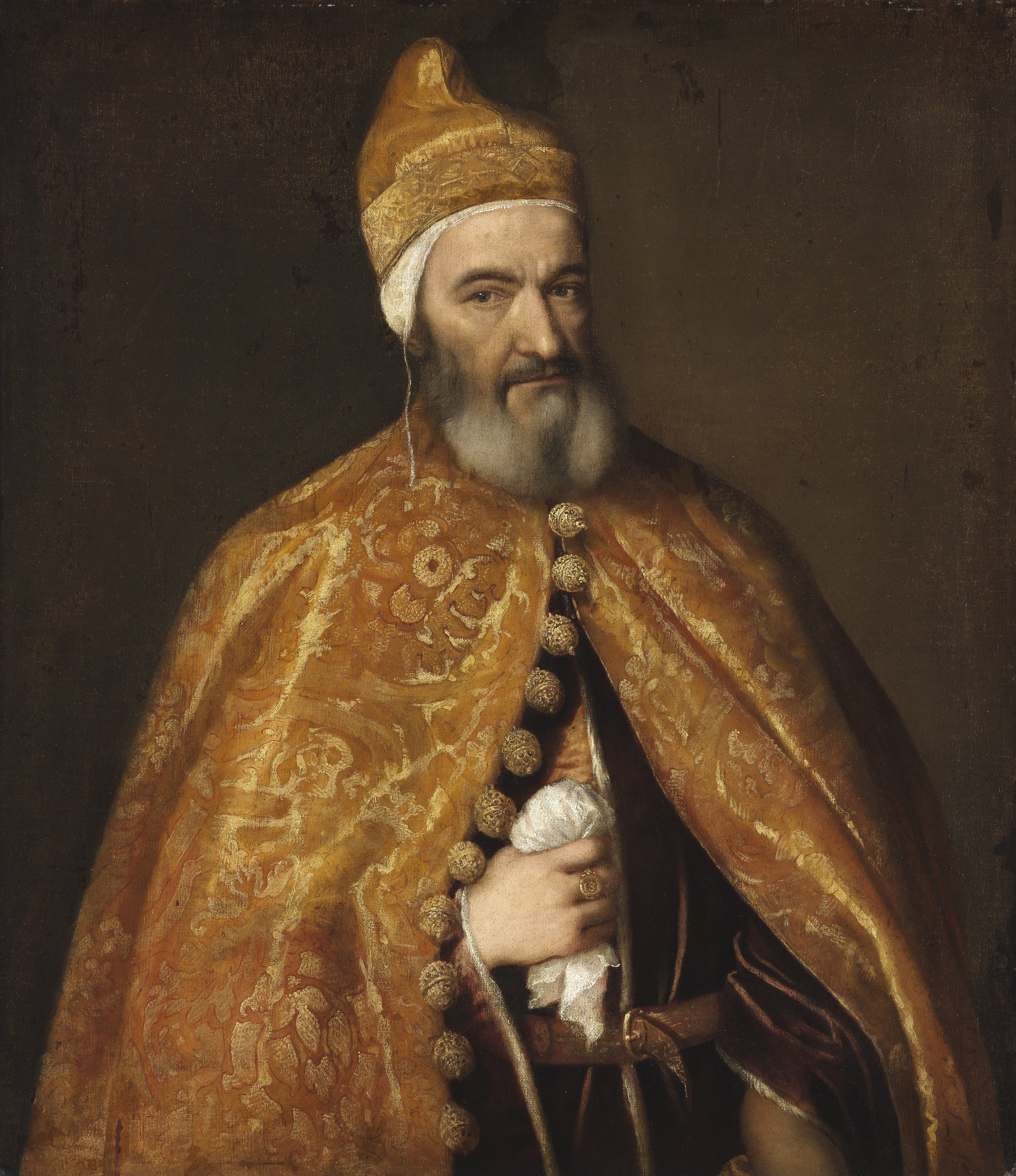 Portrait de Marcantonio Trevisan, Doge de Venise - Titian