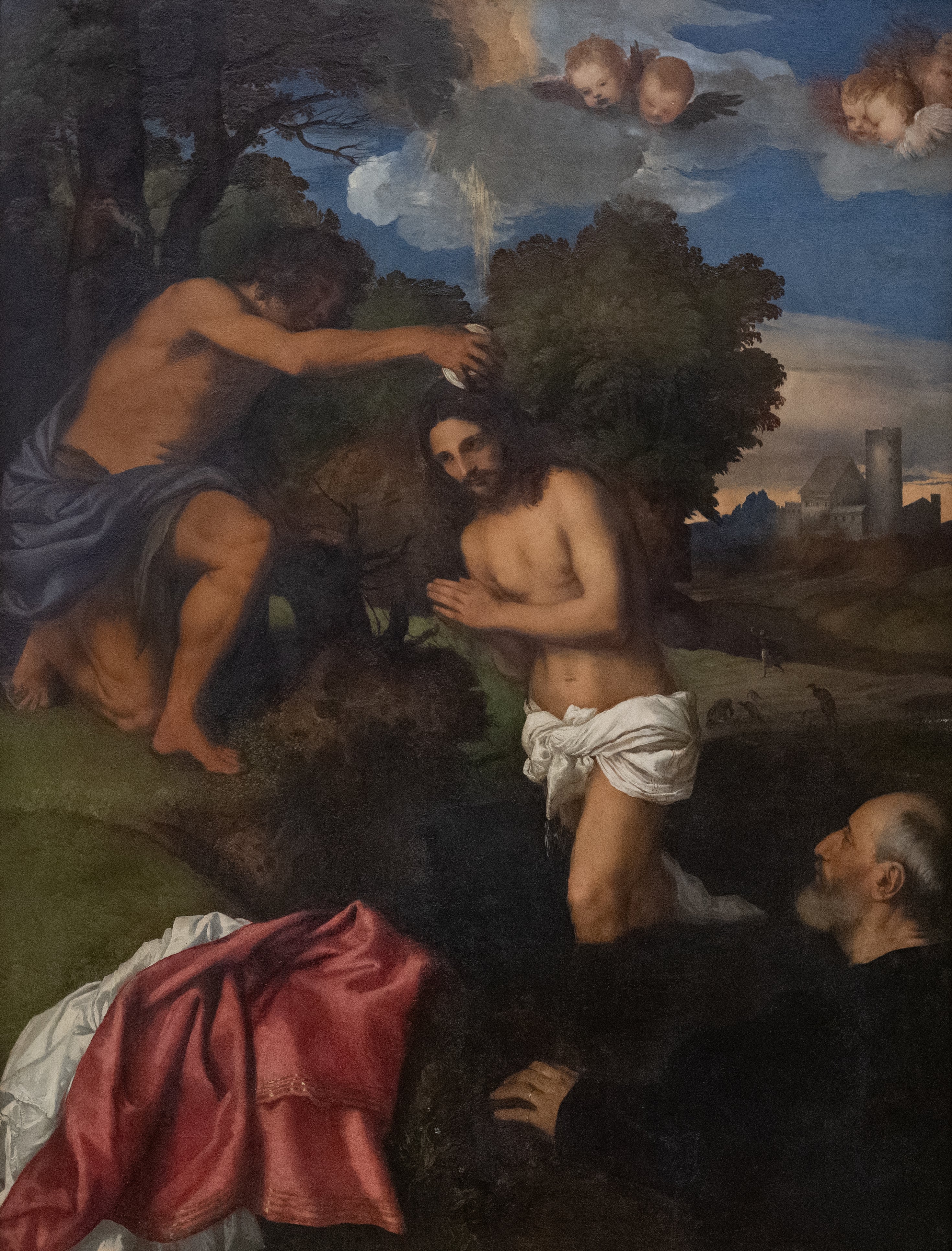 Le Baptême du Christ - Titian