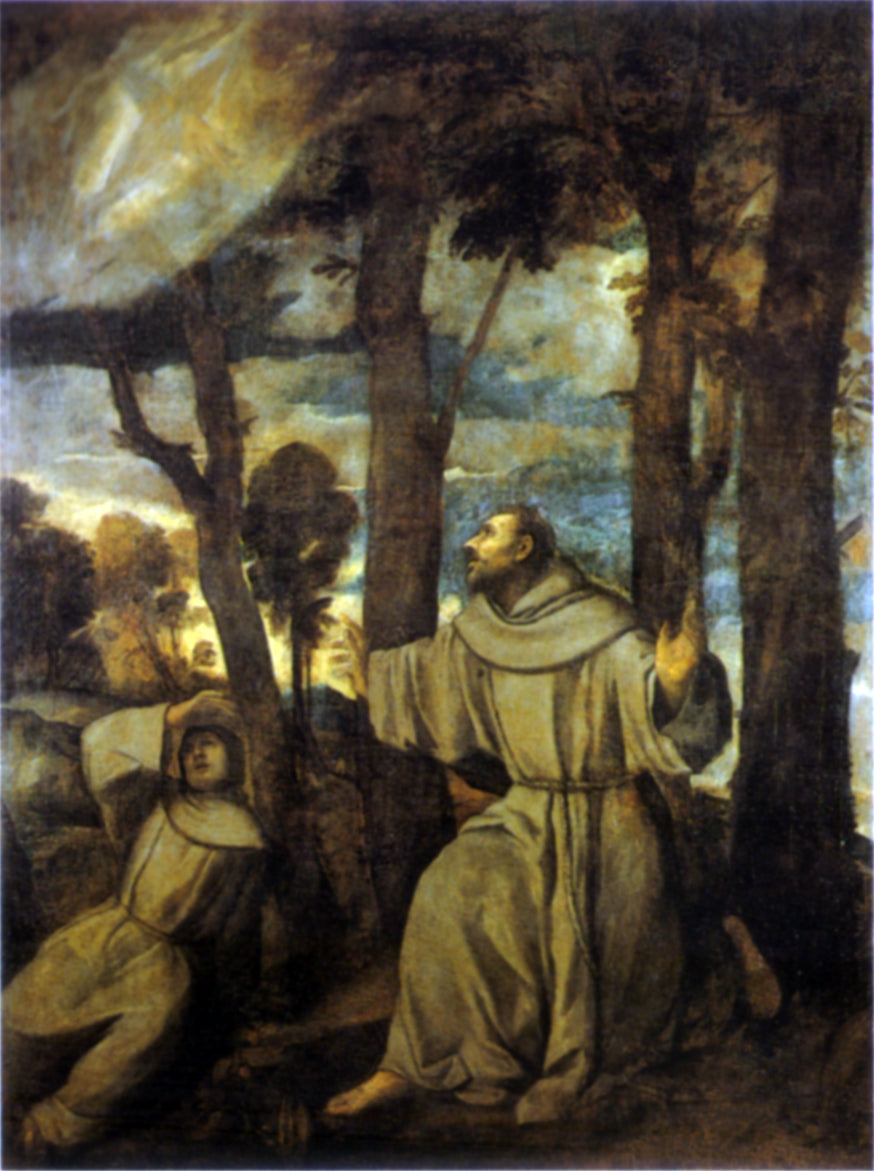 Stigmatisation de saint François - Titian