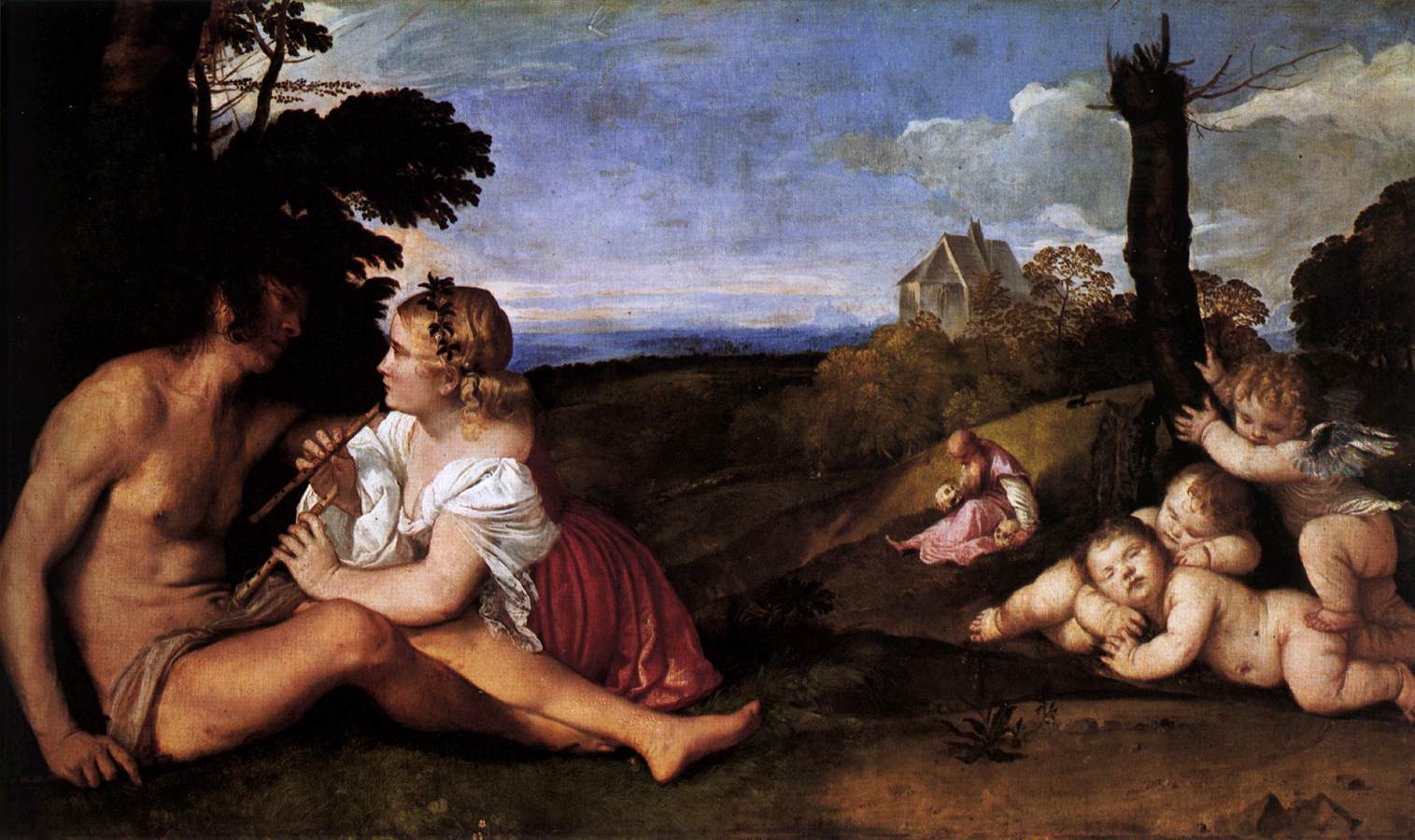 Les Trois Âges de l'Homme - Titian