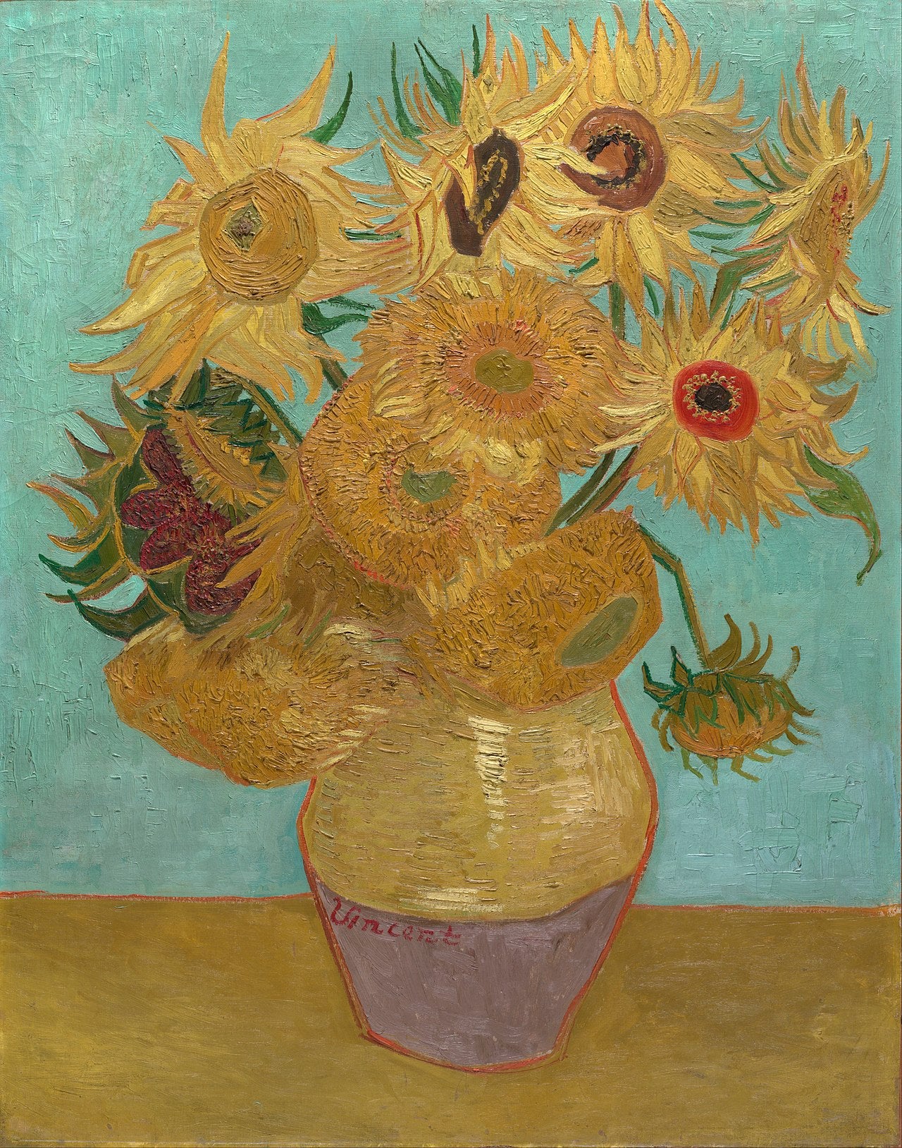 Auringonkukat - Vincent van Gogh