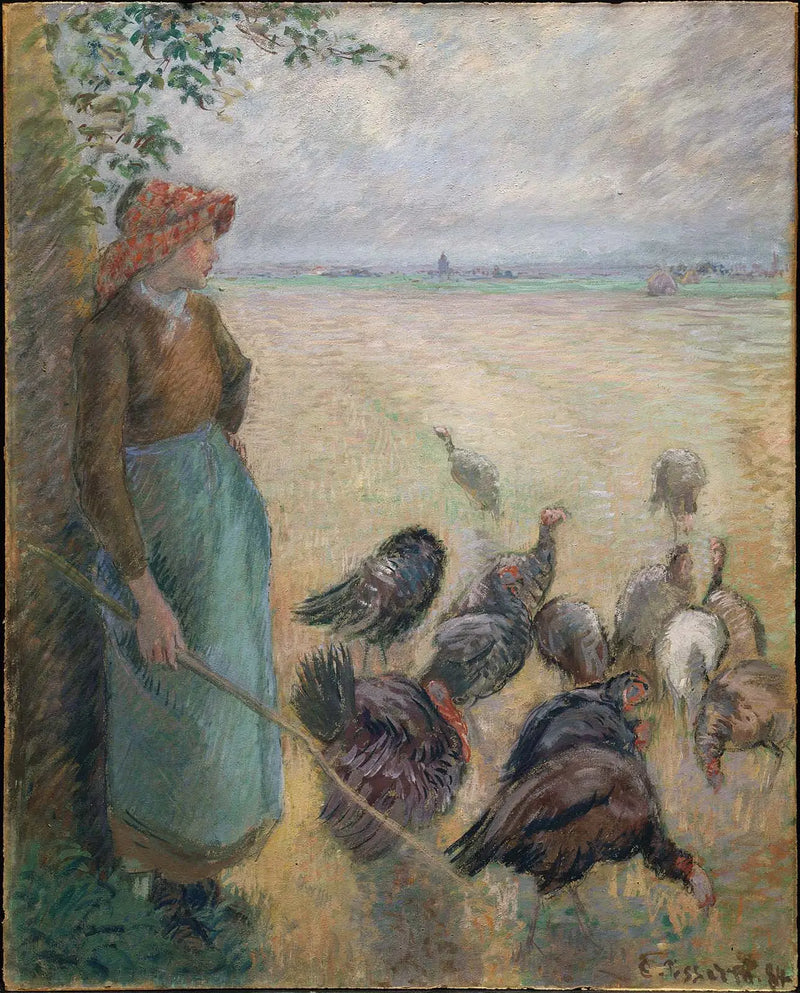 Turkin tyttö - Camille Pissarro