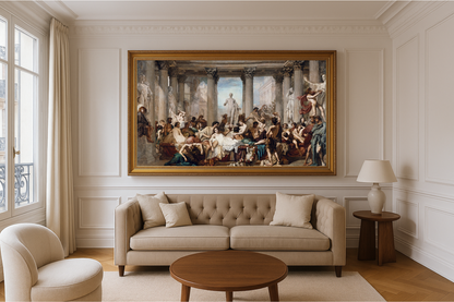 Roomalaiset rappiosta - Thomas Couture (1847)