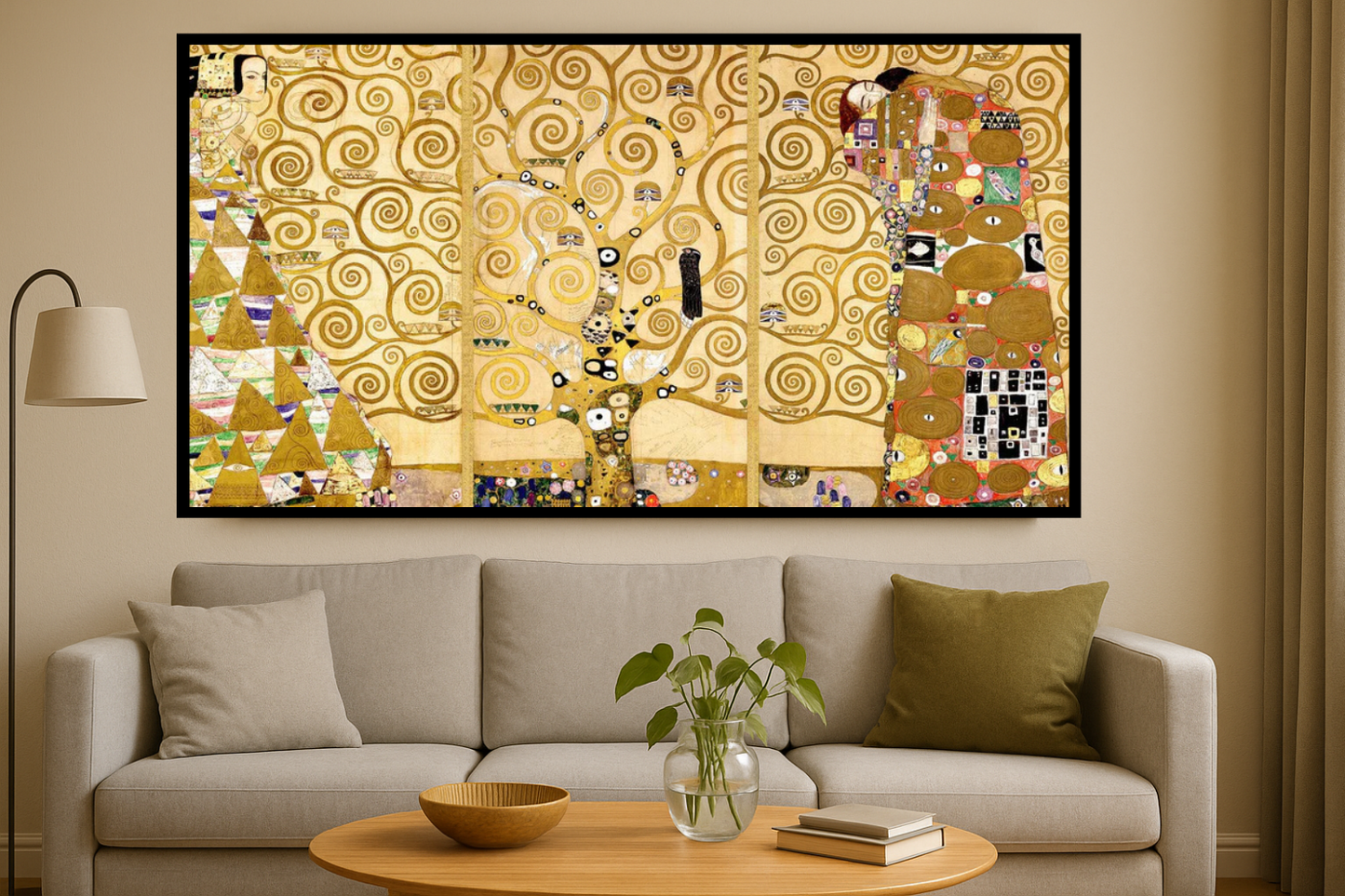 🌳✨ Elämänpuu – Stocletin frieesi – Gustav Klimt (1905–1909)