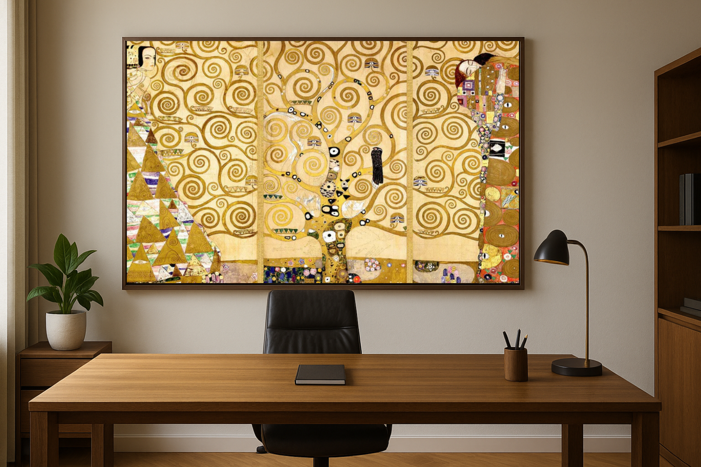 🌳✨ Elämänpuu – Stocletin frieesi – Gustav Klimt (1905–1909)