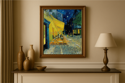 🖼️ Kahvilan terassi illalla – Vincent van Gogh (1888)