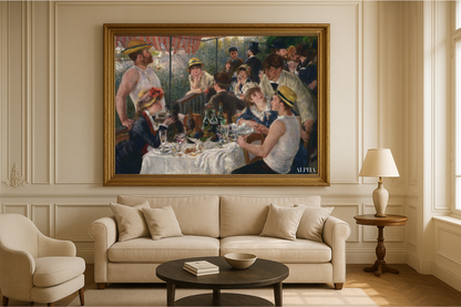"Kanootinlounas - Pierre-Auguste Renoir"