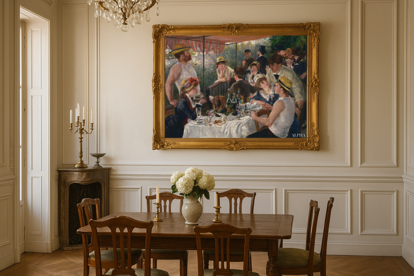 "Kanootinlounas - Pierre-Auguste Renoir"