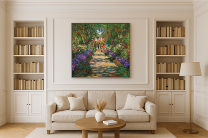 🎨 L’Avenue de Giverny – Claude Monet, noin 1902