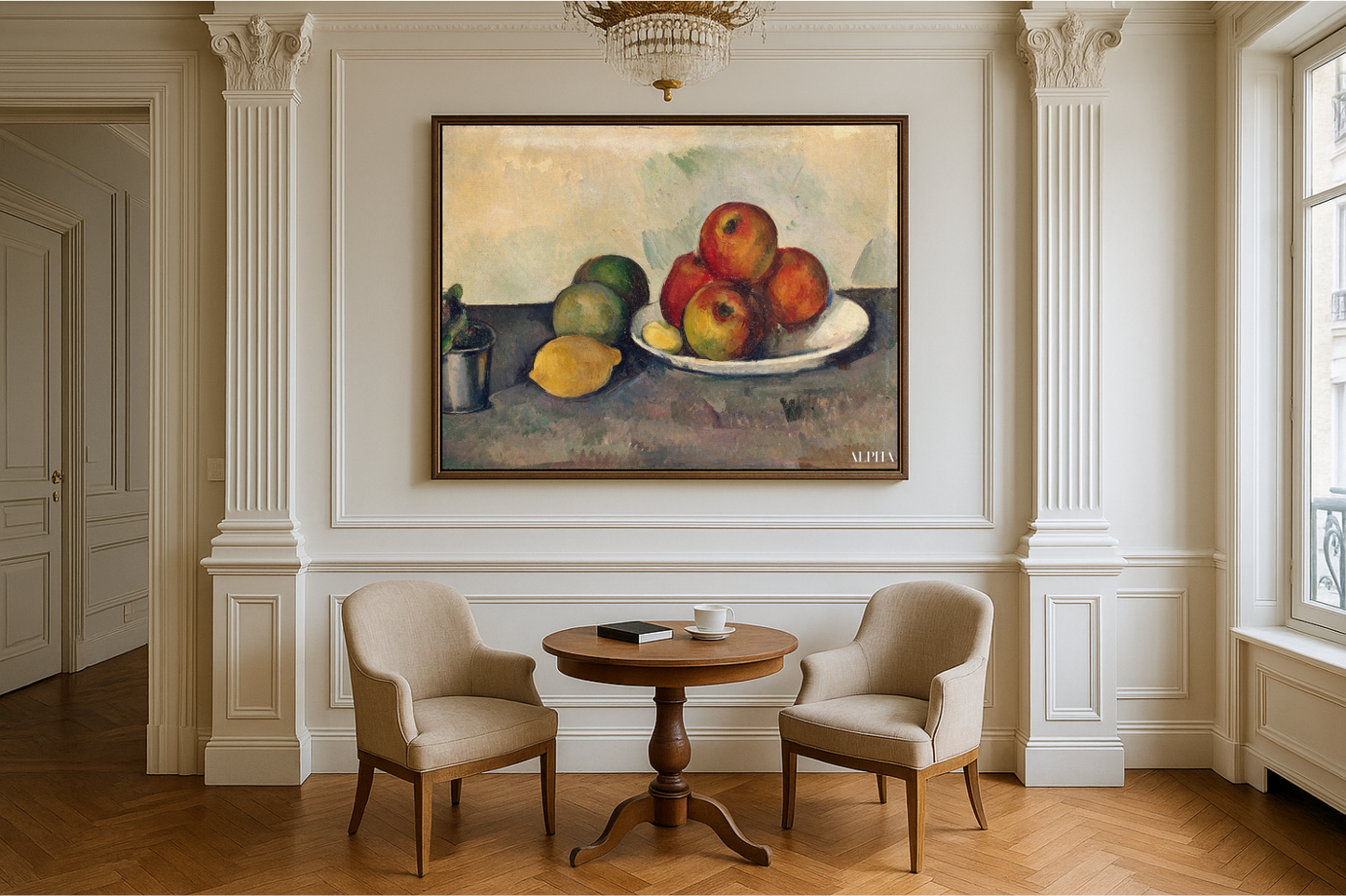 "Still Life with Apples - Paul Cézanne"