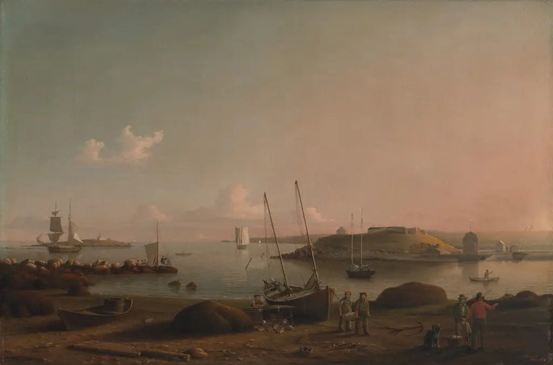 Näkymä Gloucesterin satamasta - Fitz Henry Lane