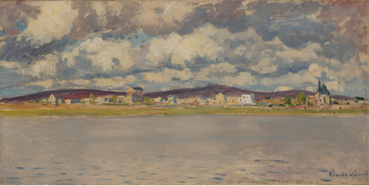 Reproduction du tableau « Vue d'Argenteuil - Claude Monet » par Alpha Reproduction en peinture à l’huile