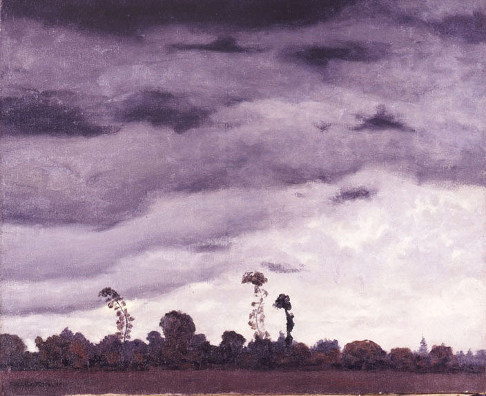 Ciel gris, ciel noir - Félix Vallotton
