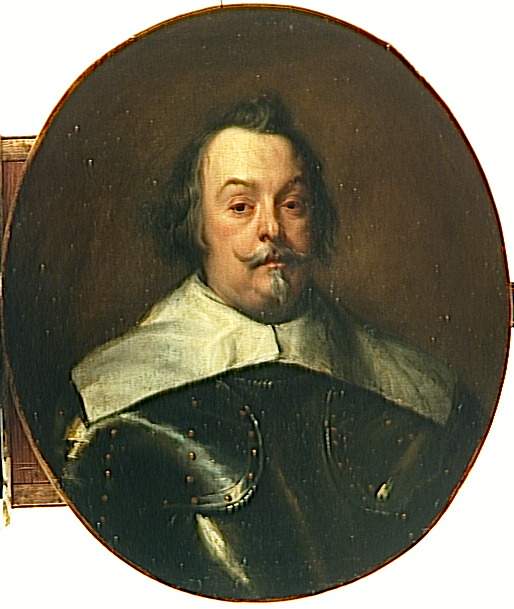 Portrait en buste de François de Moncade, marquis d'Ayetone - Antoine van Dyck