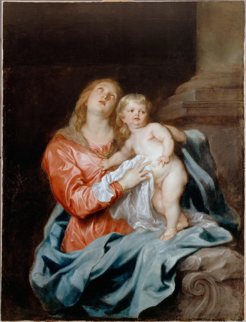 Neitsyt ja lapsi - Antoine van Dyck