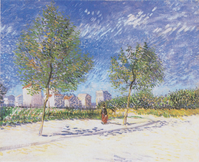 Pariisin laitamilla, lähellä Montmartrea - Vincent van Gogh