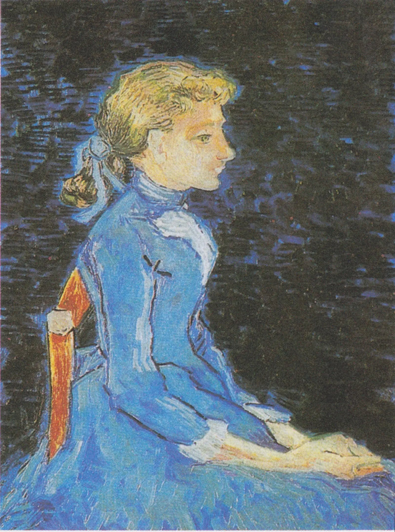 Adeline Ravoux'n muotokuva - Vincent van Gogh