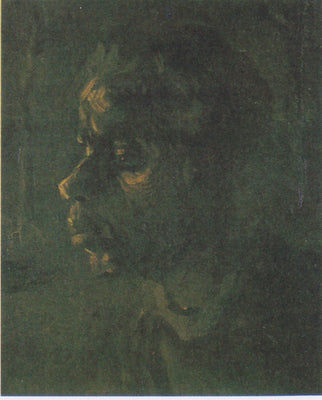 Maanviljelijättären pää - Vincent van Gogh